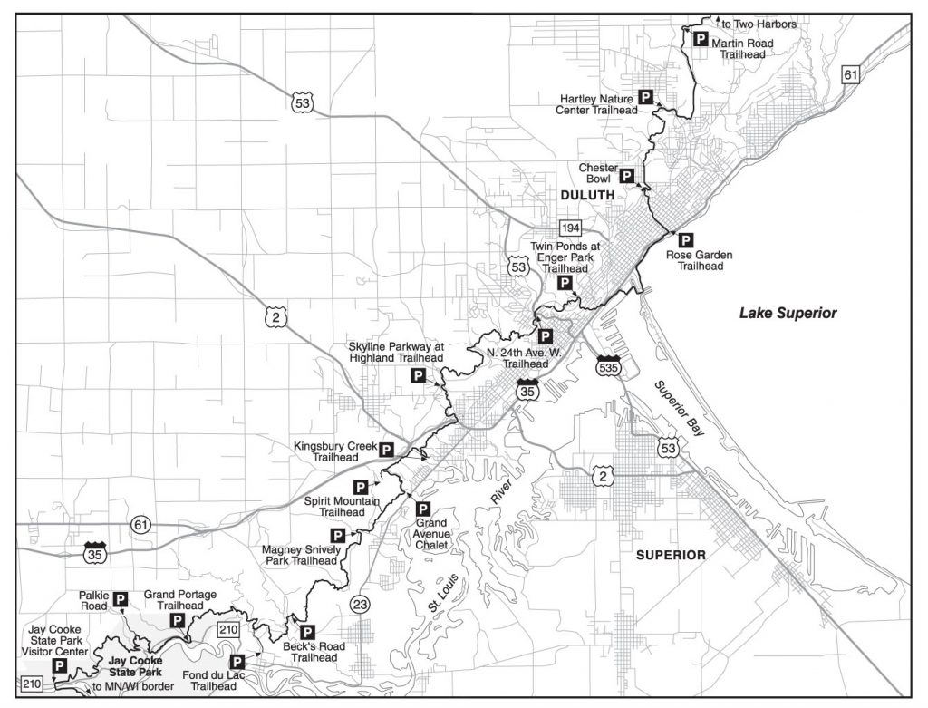 Trail Section- MN/WI Border to Duluth | Hike the SHT