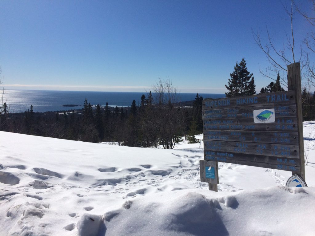 Superior hiking 2025 trail winter