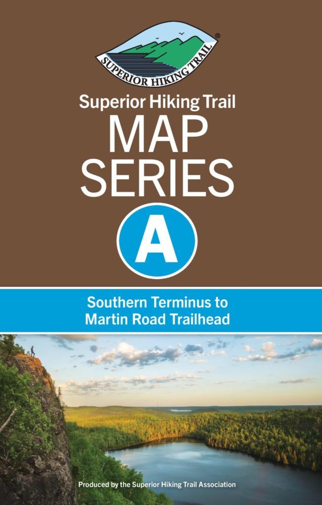 Superior hiking trail campsite cheap map